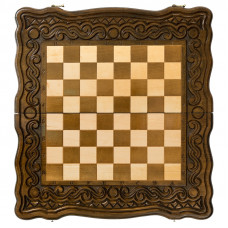 Шахматы + нарды резные "Бриз" 60